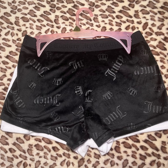 SOLD! Juicy Couture Velour Shorts - Picture 2 of 5